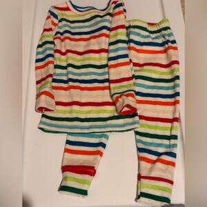 Cat & Jack Multicolor Striped Kids Pajama Set